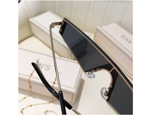 Gafas de Sol Triangulares Trendy para Hombre y Mujer - Estilo Hip Hop - Image 11