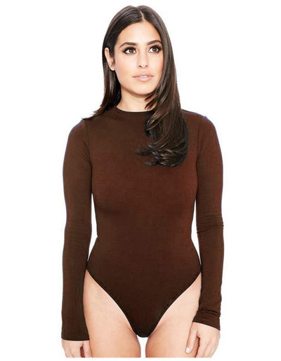 Body Manga Larga Ajustado Sexy para Mujer - Image 18
