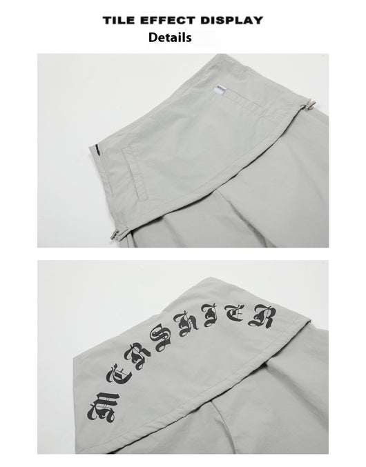 Pantalón Ancho Tipo Overol con Efecto Dos Piezas y Detalle Bandage - Image 12