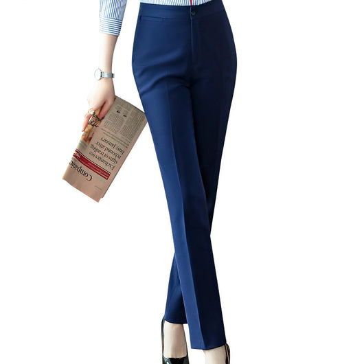 Pantalones Formales Rectos Slim Fit para Mujer - Image 4