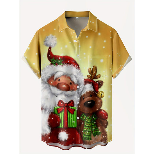 Playera Navideña Impresa en 3D Casual - Image 7