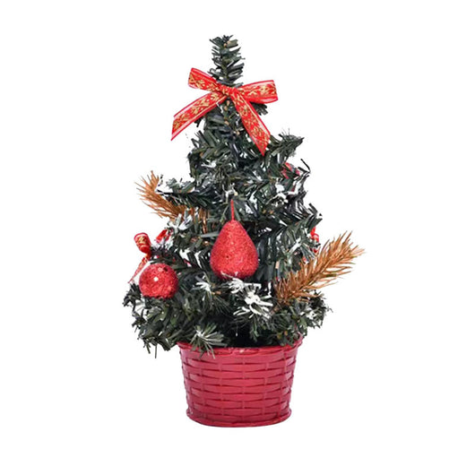 Árbol Navideño Miniatura PVC con Luces LED para Escritorio - Image 7