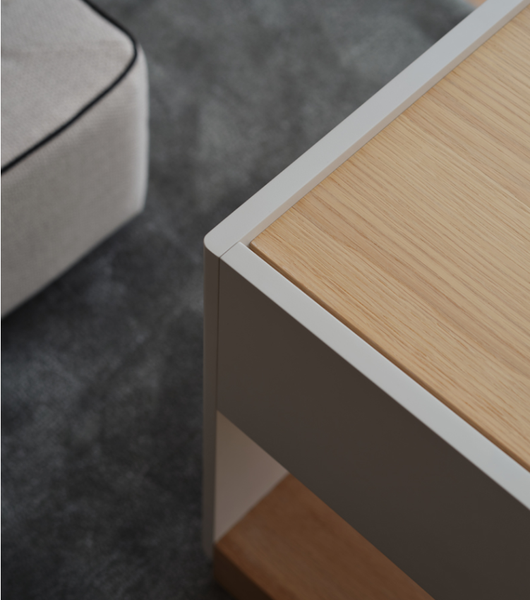 Mesa de Noche Minimalista Mate - Diseño Moderno y Funcional - Image 13