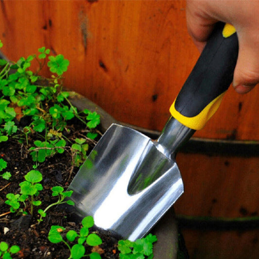 Juego de 8 Herramientas de Jardín en Aleación de Aluminio con Mango Ergonómico