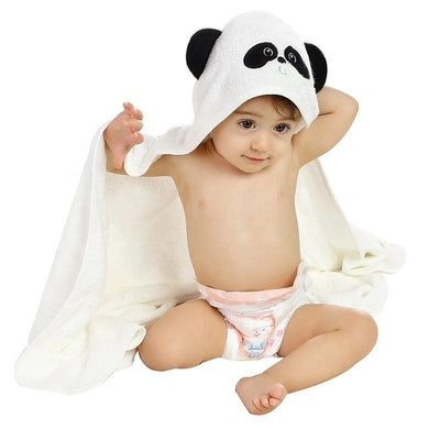 Poncho Toalla de Baño Infantil Todo en Uno con Capucha en Fibra de Bambú Clase A - Image 4