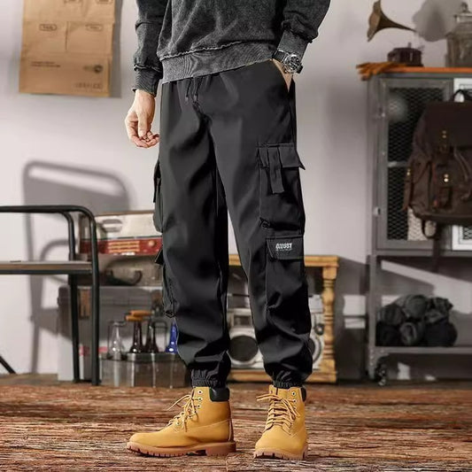 Pantalón Deportivo Holgado con Puños Ajustables para Hombre - Image 2