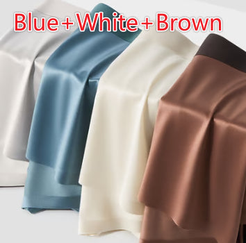 Calzoncillos Boxer Briefs de Seda de Hielo Satinada Antibacteriana para Hombre - Image 12