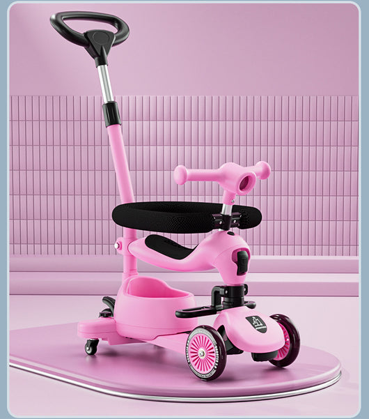 Patinete 3 en 1 para Bebés - Deslizable, Empujable y para Sentarse - Image 28