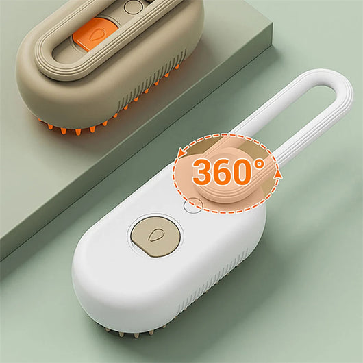 Cepillo de Vapor 3 en 1 para Mascotas - Peine Eléctrico con Spray para Gatos y Perros - Image 9