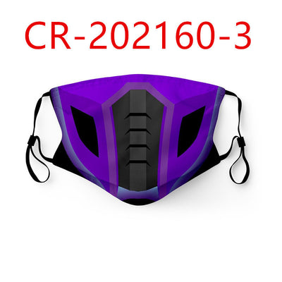 Mascarillas Impresas Antipolvo con Filtro Intercambiable para Hombre y Mujer - Image 13