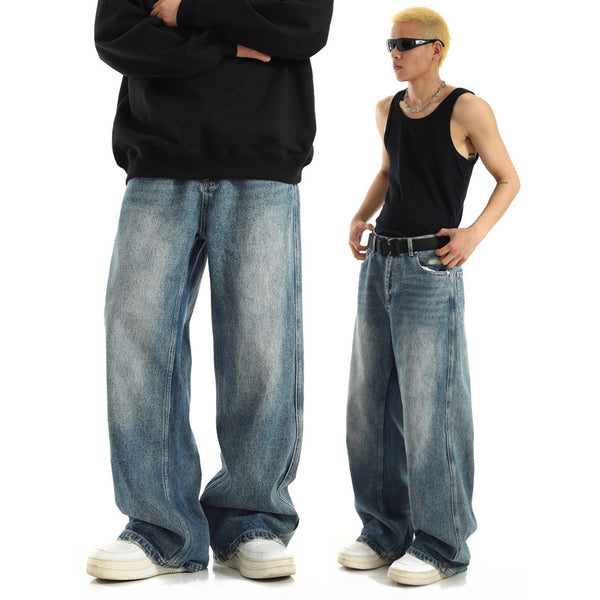 Jeans Skinny Retro Estilo Americano para Hombre - Primavera Verano