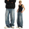 Calça Jeans Skinny Retrô Estilo Americano Masculina - Primavera Verão