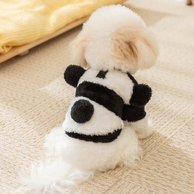 Abrigo Térmico para Perros Diseño Vaca Mullida con Patas