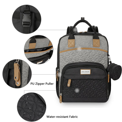 Mochila Térmica de Gran Capacidad para Bebé y Viajes al Aire Libre - Image 25