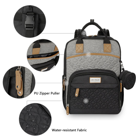 Mochila Térmica de Gran Capacidad para Bebé y Viajes al Aire Libre - Image 25