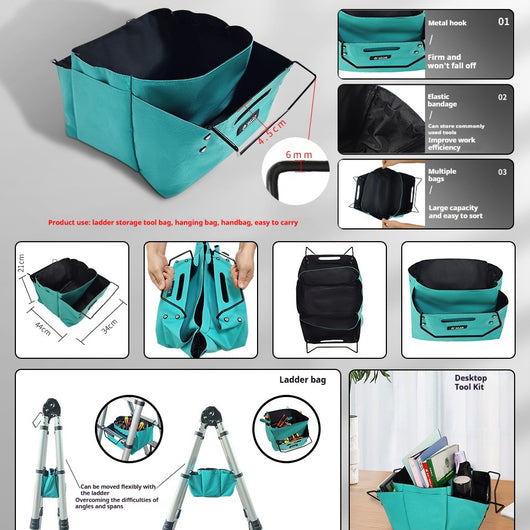 Bolsa de Almacenamiento para Herramientas de Escalera Telescópica - Image 9