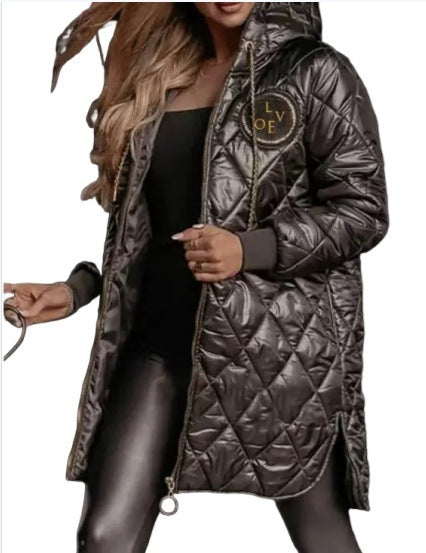 Chaqueta de Algodón Oversize con Cierre de Cremallera - Image 9