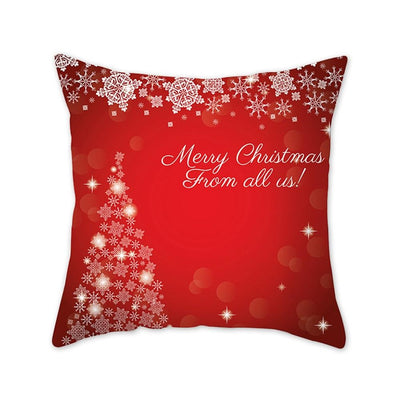 Funda de Almohada Navideña con Diseño de Ciervo y Patrón Geométrico - Image 79