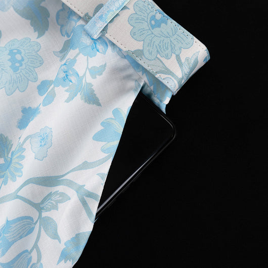 Conjunto de Dos Piezas: Camisa Suelta Larga y Short Talle Alto con Cinturón - Image 16