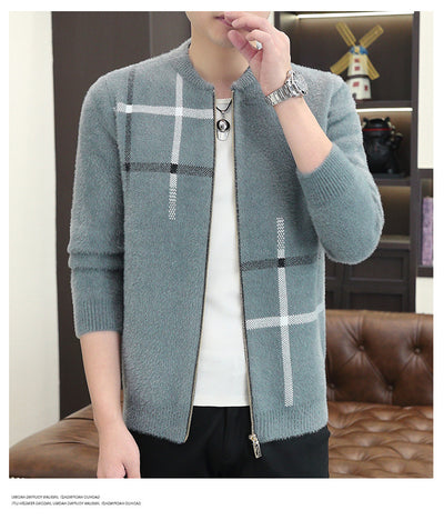 Chaqueta Casual de Terciopelo Mink - Confort de Suéter con Estilo - Image 24