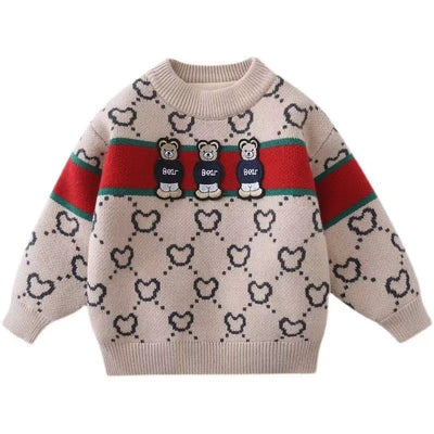 Suéter Grueso de Terciopelo para Niños y Niñas - Image 2
