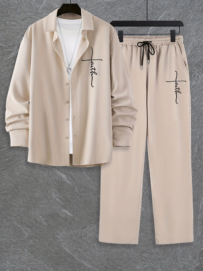 Conjunto Degradado de Color - Camisa y Pantalón de Manga Larga - Image 16