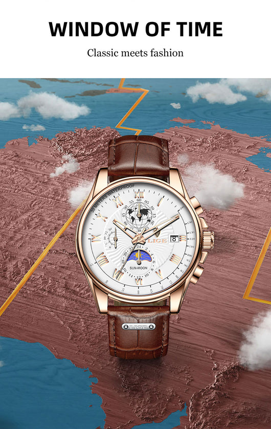 Reloj Cronógrafo Multifuncional Impermeable con Esfera Luminosa - Image 21