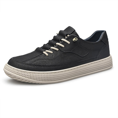 Zapatillas de Skate Casual Transpirables con Cuero Genuino - Image 4