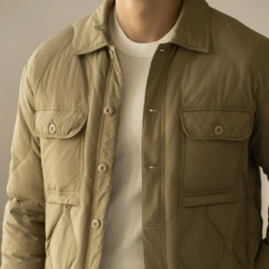 Chaqueta de Plumón de Pato Premium para Hombre - Otoño e Invierno