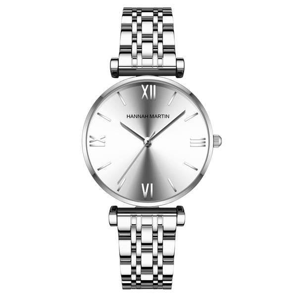 Reloj de Acero Inoxidable para Mujer - Diseño Minimalista