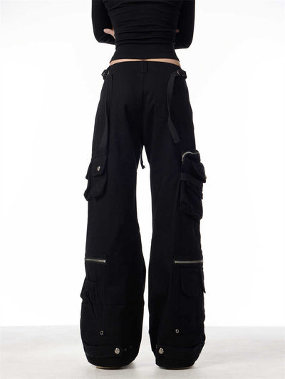 Pantalones Rectos Oversized de Tela Pesada - Colección Primavera - Image 12