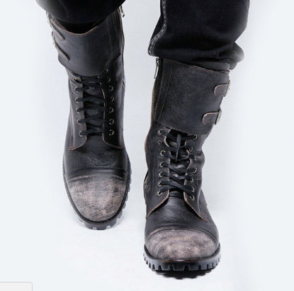 Botas de Hombre Otoño Invierno Estilo Europeo Americano