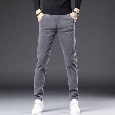 Pantalones Slim Fit Versátiles para Hombre - Corte Recto Moderno - Image 9