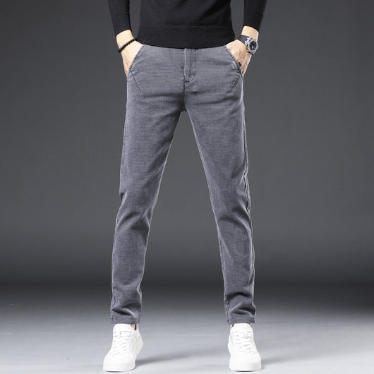 Pantalones Slim Fit Versátiles para Hombre - Corte Recto Moderno - Image 9