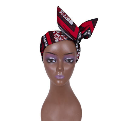 Cinta para la Cabeza Ankara Ajustable - Tela Batik Conmemorativa - Image 8