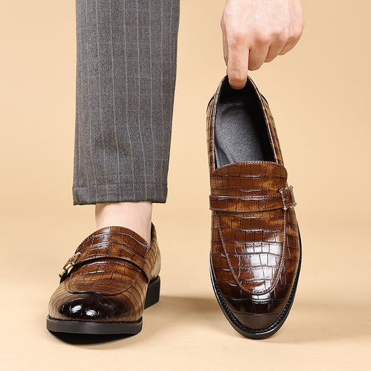 Zapatos de Cuero Casual Plus Size para Hombre - Estilo Moderno y Cómodo - Image 4