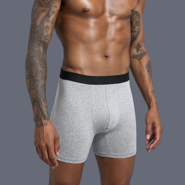 Calzoncillos Hombre Algodón 100% Corte Cuadrado Grande