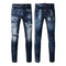 Jeans Rotos Estampados High Street para Hombre