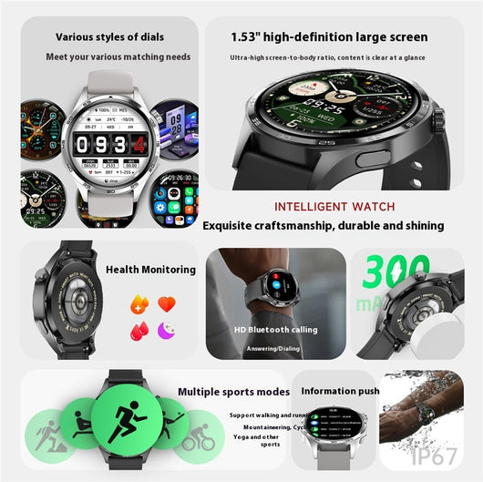 Reloj Inteligente WATCH5 PRO - Llamadas Bluetooth, Monitor Cardíaco y Presión Arterial - Image 20