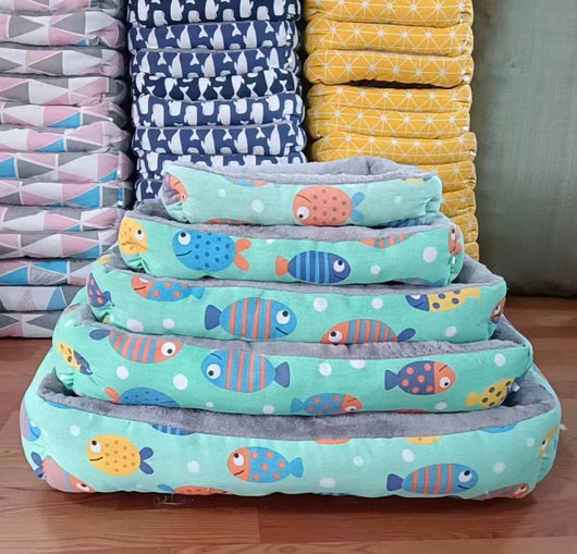 Cama de Lino Impermeable para Mascotas - Image 11
