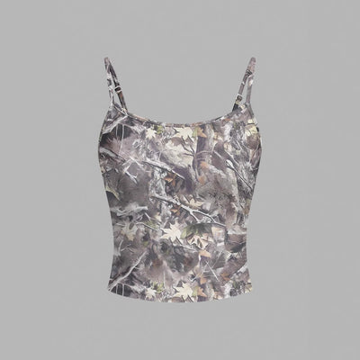Top Tubo Estampado Retro para Mujer - Tirantes Finos Verano - Image 3