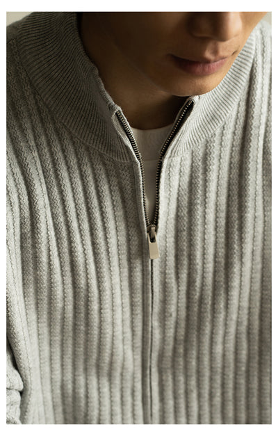 Cardigan con Cierre Casual para Hombre - Suéter Abrigo Versátil - Image 29