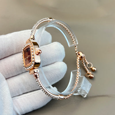 Reloj de Diamantes Cuadrado para Mujer de Moda - Image 18