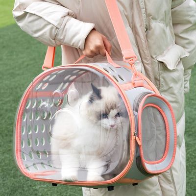 Mochila Transportadora Transparente Tipo Cápsula Espacial para Mascotas - Image 13