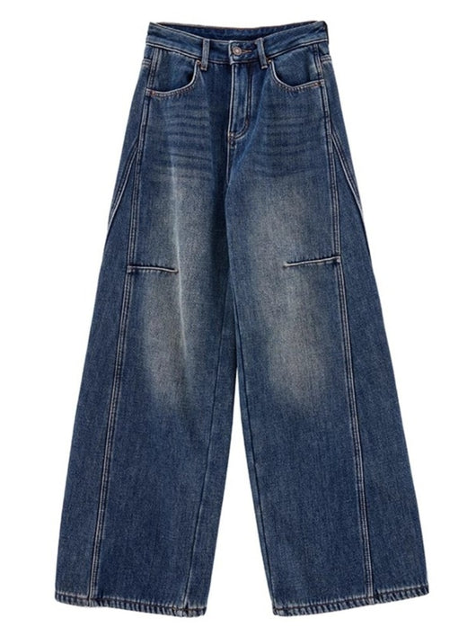 Pantalón Ancho Largo Holgado con Diseño de Guadaña - Image 9