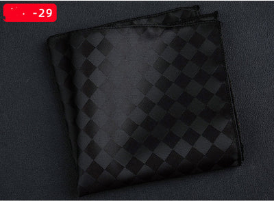 Pañuelo Cuadrado Retro con Bordado Texturizado para Hombre - Image 45