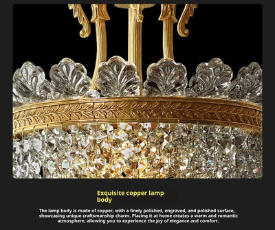 Lámpara de Cristal y Cobre para Entrada, Pasillo y Dormitorio - Image 13