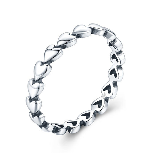 Anillo de Plata 925 Corazón - Joya de Amor para Mujer