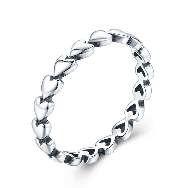 Anillo de Plata 925 Corazón - Joya de Amor para Mujer