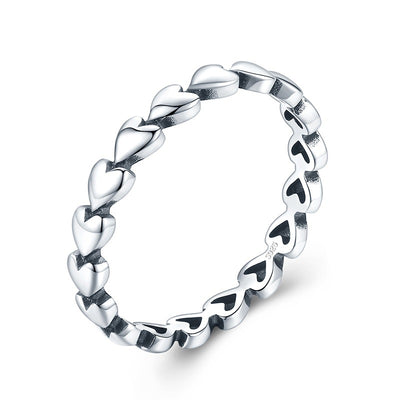 Anillo de Plata 925 Corazón - Joya de Amor para Mujer